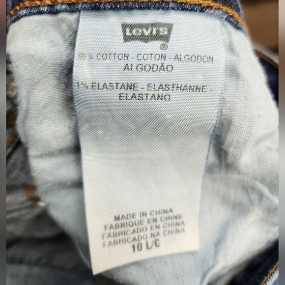 Levi's 515 Boot Cut Jeans Womens 10 Long  Blue Medium Wash - Picture 5 of 10